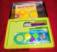 Spiral Doodles Art Pad Book & Kit New in Package Fun For All Ages