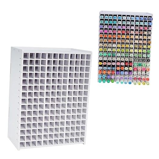 Marker Pen Organizer Holder for 180 Markers, Craft Art Rack for 180 Markers