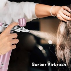 Airbrush Kit Wireless Portable Air Compressor Nail Art Makeup Spray Gun