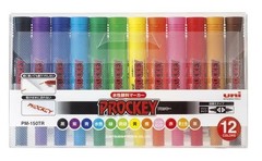 Japanese Water-based marker PROCKEY 12 COLOR uni MITSUBISHI PENCIL Made in Japan