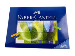 VTG Faber-Castell Creative Studio 72 Color Soft Pastels Artist Drawing Set NOB