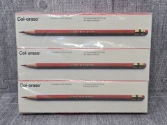 6 Boxes FABER CASTELL Col-erase Lead Erasable Pencil 20005 Carmine Red 1277