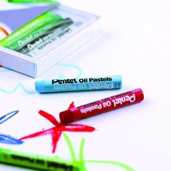 Vibrant Arts Oil Pastel Set – Assorted Colors, 25 Blendable Sticks for Artists