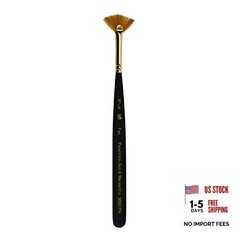 Princeton Artist Brush, Mini-Detailer Brushes for Watercolor, Acrylic 20×0 Fan