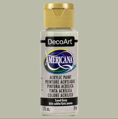 DecoArt AMERICANA Acrylic Paint 2oz, SHADES OF BLACK & GREY – CHOOSE YOUR COLOUR