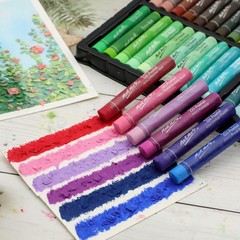 Extra Soft Oil Pastels Vibrant Hues 120pc, Assorted Bright Colors, Vibrant, …