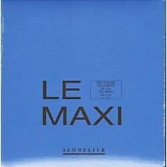 Sennelier Le Maxi Drawing Pad 250 Sheets 90g 10×10″ Square Sketchbook N132775