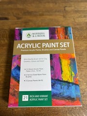 Acrylic Paint Set Norbert And Linden 21 Rich And Vibrant Acrylic Paint Set