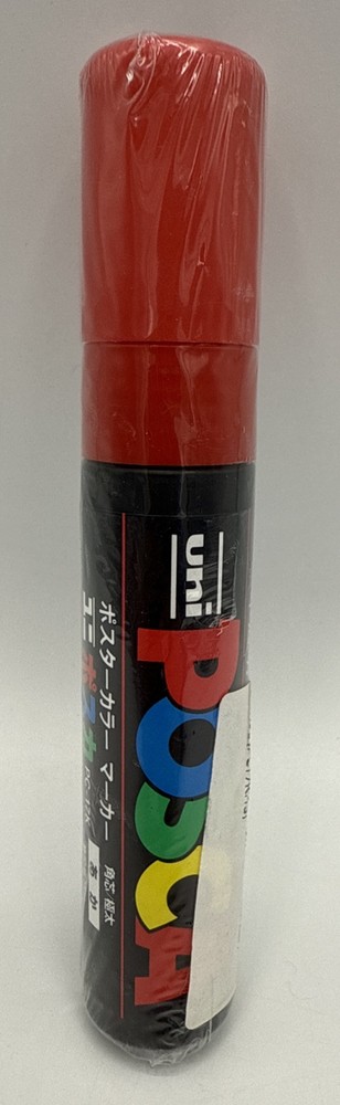 Mitsubishi uni Posca Paint Pens Marker | PC-17K Extra Bold Red Color