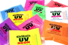 UV Black Light Neon Pigment Powders- 2oz, UV Reactive Slime, Kids Crafts