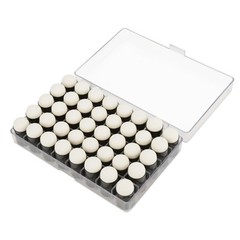 40pcs Finger Paint Sponges 0.7in Diameter – Absorbent Art Daubers for Ink Cha…