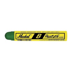 Markal B Paintstik, DBStar Solid Paint Ambient Surface Marker Green (Pack of 12)