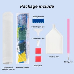5D Diamond Painting Kit 12 x 12 Inch DIY Multicolor Art Craft