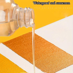 Metallic Acrylic Paint,Metallic Bronze Paint,1.69 Oz/Jar,Chalk Paste Paint Metal