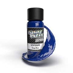 Spaz Stix SZX12610 Deep Blue Airbrush Ready Paint, 2oz