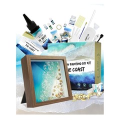 Crafts for Adults Resin Art Kit DIY Beach Ocean Themed Crafting Adult Girls N…