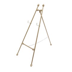 2PCS Easel Stands Floor Mount Golden Wedding Easel Stand For Wedding Party