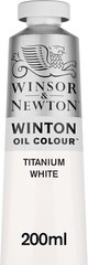 Winton Oil Color, 200ml 6.75-oz Tube, Titanium White