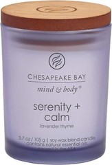 Chesapeake Bay Candle Peace + Tranquility, Small Jar (3-Pack), Assorted