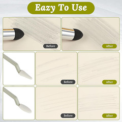 24Pcs Artist Blending Stump Sponge Pen, Double Headed Drawing Art Pencil Sketch