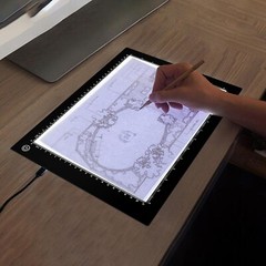 Durable A4 Drawing Light Pad with Adjustable Brightness – Perfect for Sketching