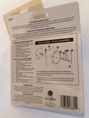 Clock 3-Piece Kit-For 3/4 in Surfaces 1 AA Battery – 19mm No 23855