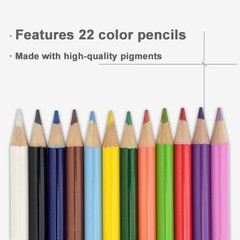 132 Piece Art Set Deluxe Professional Color Set Art Kit for Kids and Adult