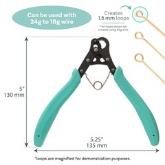 Jewelry Wire Looper 1.5mm 18g One Step Create Trim Beadsmith Vintaj Consistent