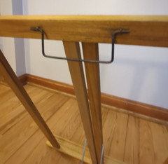 Vintage MCM Anco Bilt Tabletop Easel Wood Stand Art Display Portable Easel