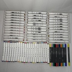 70 Mixed Marker Lot: Arteza Everblend, Masters Touch & Marabu Alcohol Felt Tip
