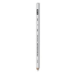 Prismacolor Premier Colored Pencil, 3 mm, 2B, White Lead, White Barrel, Dozen
