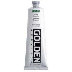 5 Oz Heavy Body Historical Hue Acrylic Paints Color: Viridian Green Hue