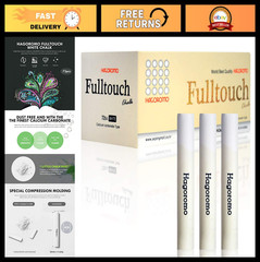 Colorful Fulltouch Chalk Set – 72 Pcs White Dustless Classroom Art Supplies