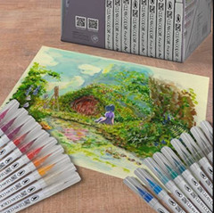 Kuretake ZIG Clean Color Real Brush 120 Colors RB-6000AT/120V Japan F/S