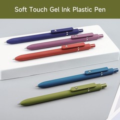 10 Pcs Fine Point Gel Pens 0.5mm Smooth Writing, Mixed Colors for Journaling & O