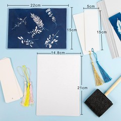 Csyidio Cyanotype Kit Include 2 Component 65 PCS kit-1, blue