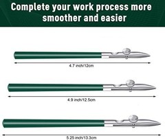 6 Pieces Art Ruling Pen 3 Sizes Masking Fluid Pen and 50 X 35 X 5 Mm Glue Residu