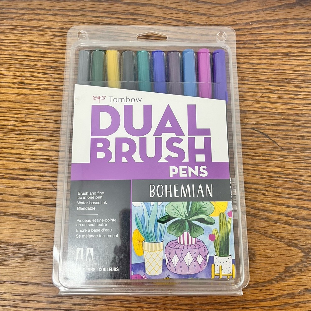 Tombow Dual Brush 10 Pens Bohemian