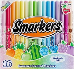 Pastel Smarkers 16 Count Washable Scented Markers