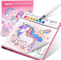 Paint with Water Coloring Books for Toddlers Magical Pony Theme 20 Reusable Page