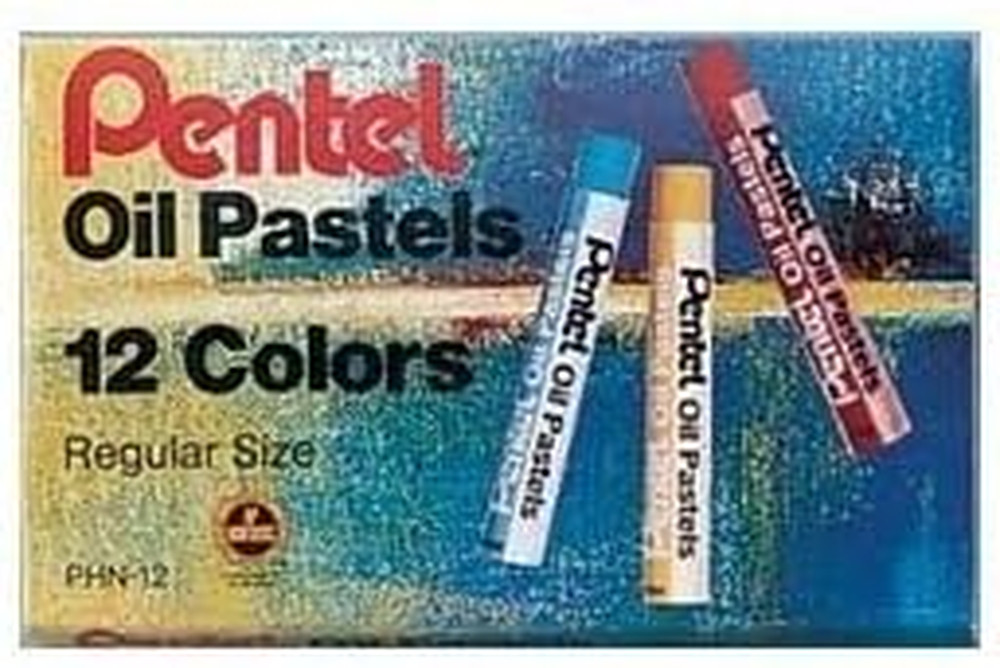 Arts Oil Pastels, 12 Color Set (PHN-12)