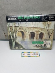 Vintage Liquitex Oil Painting Starter Set No. 3100 SEALED AS SHOWN FAST SHIP