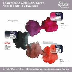 Rosa Gallery Artist Watercolour Paint Extra Fine Professional pans set