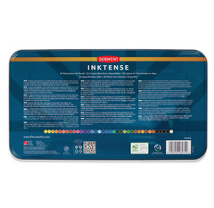Set of 36, Derwent Inktense Pencils – Tin Box, Assorted Colors