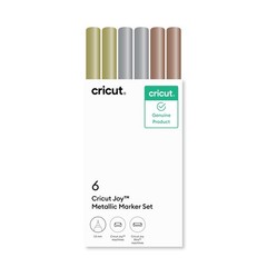 Cricut Joy Metallic Marker Set 1.0 mm 1 ct Gold Silver Copper