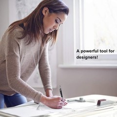 Metric A3 Drawing Board Drafting Table Multifunctional Drawing Board Table wi…