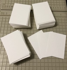 270 ACEO Cards ~ Blank 140 lb Watercolor Paper ~ 2.5 x 3.5 White ~ Grumbacher