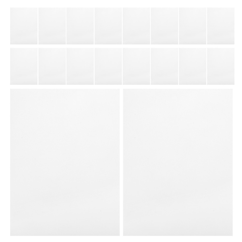 35 Pcs Braille Writing Papers Handwriting Blank Learning Accessory