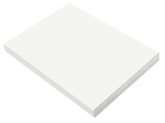(Formerly ) Construction Paper, White, 9″ x 12″, 100 Sheets