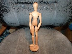 Artist Wooden Mannequin Flexible Joints 13 inch